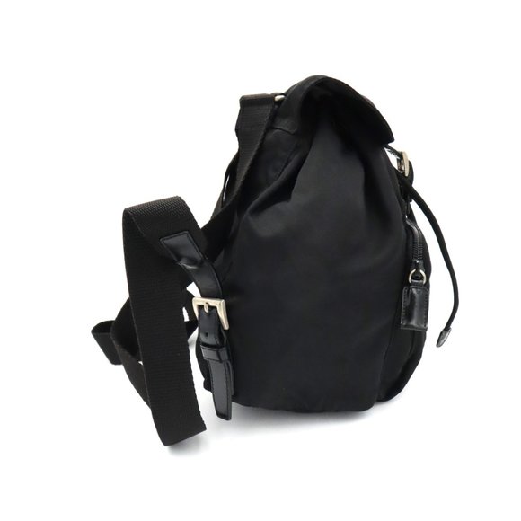 Vintage Prada Mini Backpack Nylon Black - Picture 4 of 13